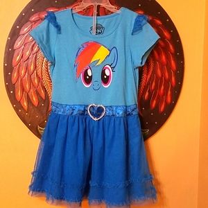 My Little Pony dress Rainbow Dash sz. L(6X)